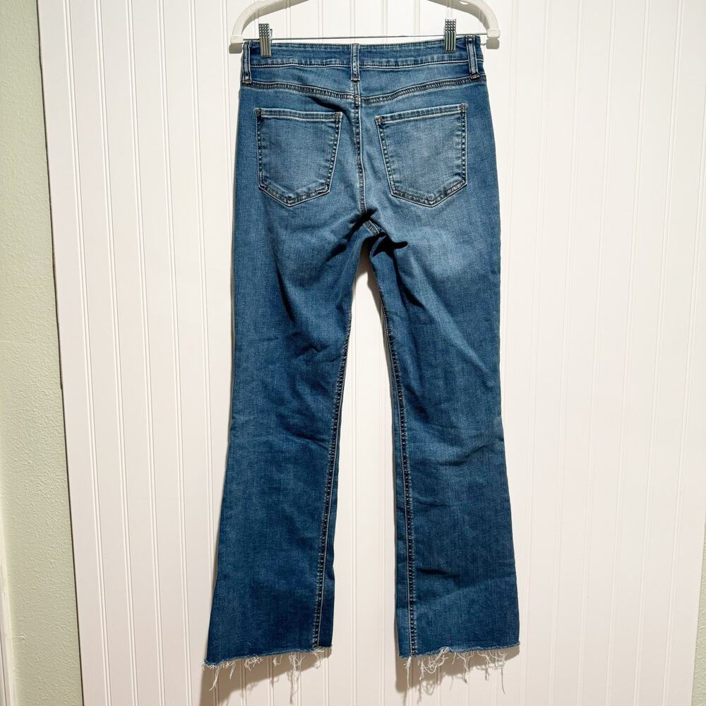 Kut From The Kloth Kelly Fab Ab Kick Flare Jeans High Rise Size 2 - Picture 6 of 8
